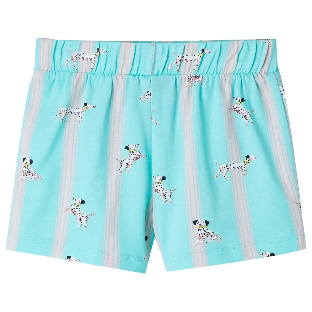 Pigiama da Bambina a Maniche Corte Ecru 128 11397
