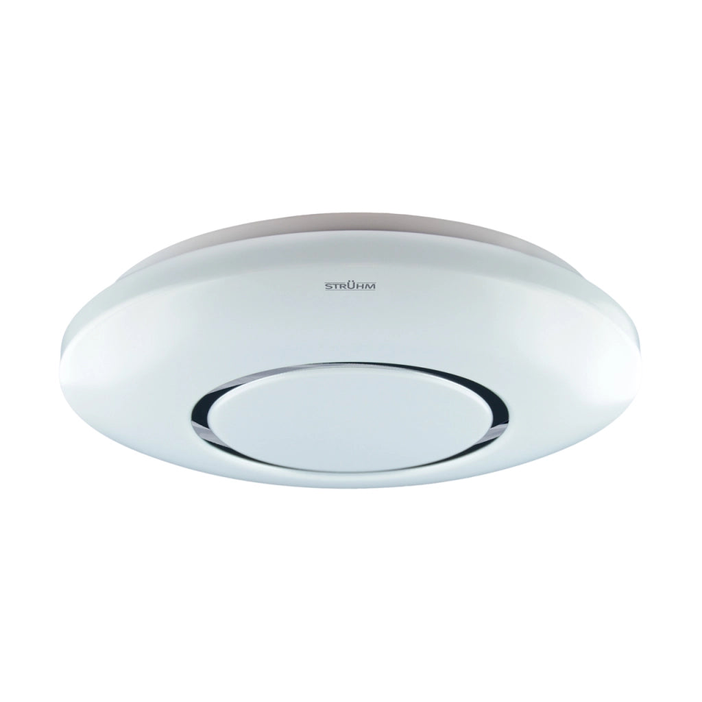 Plafoniera bagno LED Struhm Ringe bianca Ø40 24W 4100K