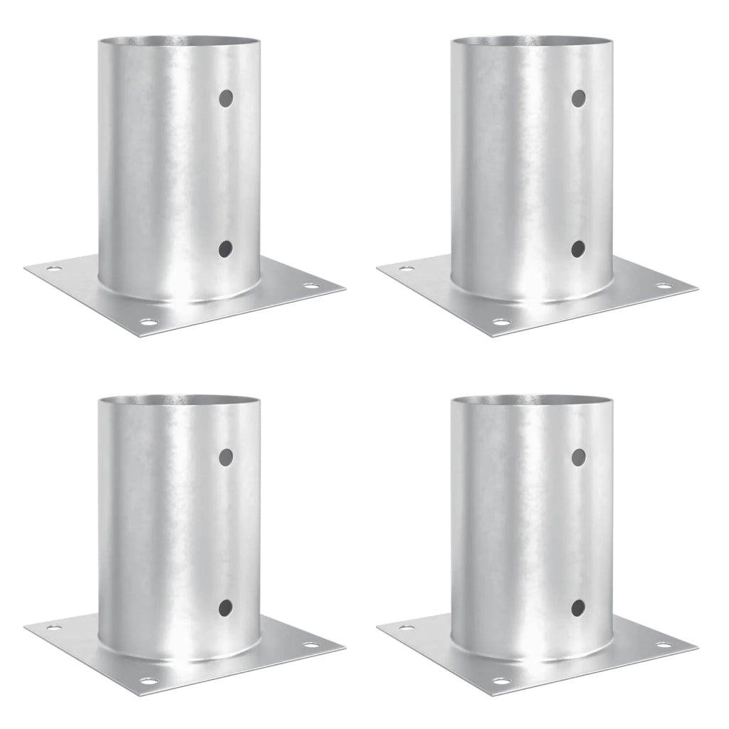 Ancora rotonda per terreno 4 pz Argento 15 x 15 x 15 cm CFW6672089