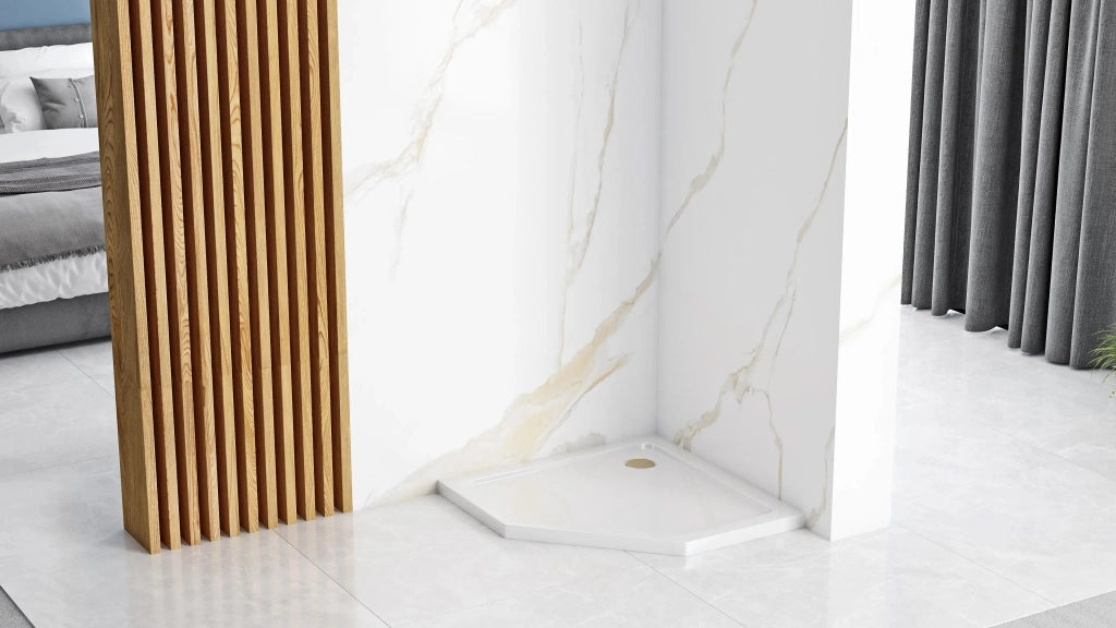 Piatto Doccia Acrilico Rea Diamond 80x80