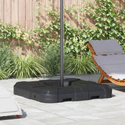 Base per Ombrellone a Braccio Nero 88,5 x 88,5 x 12 cm 42006933