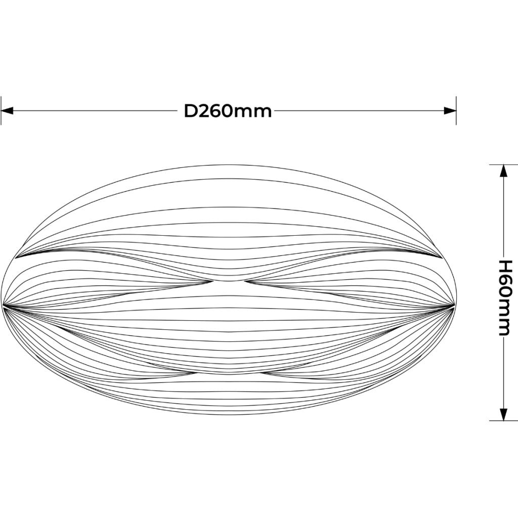 Plafoniera soffitto MOLUNA Ø26 bianca LED 12W 4000K