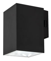 Applique esterna quadrata nera LED 9W CCT IP65 Urfa Rabalux