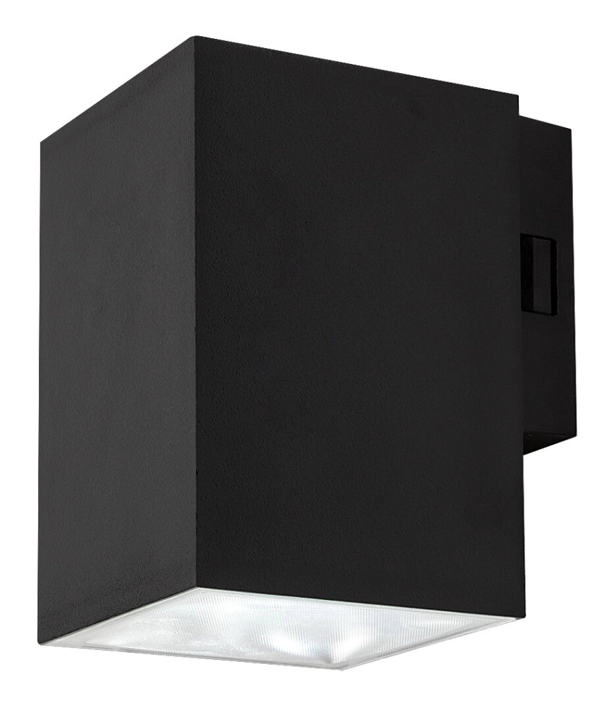 Applique esterna quadrata nera LED 9W CCT IP65 Urfa Rabalux
