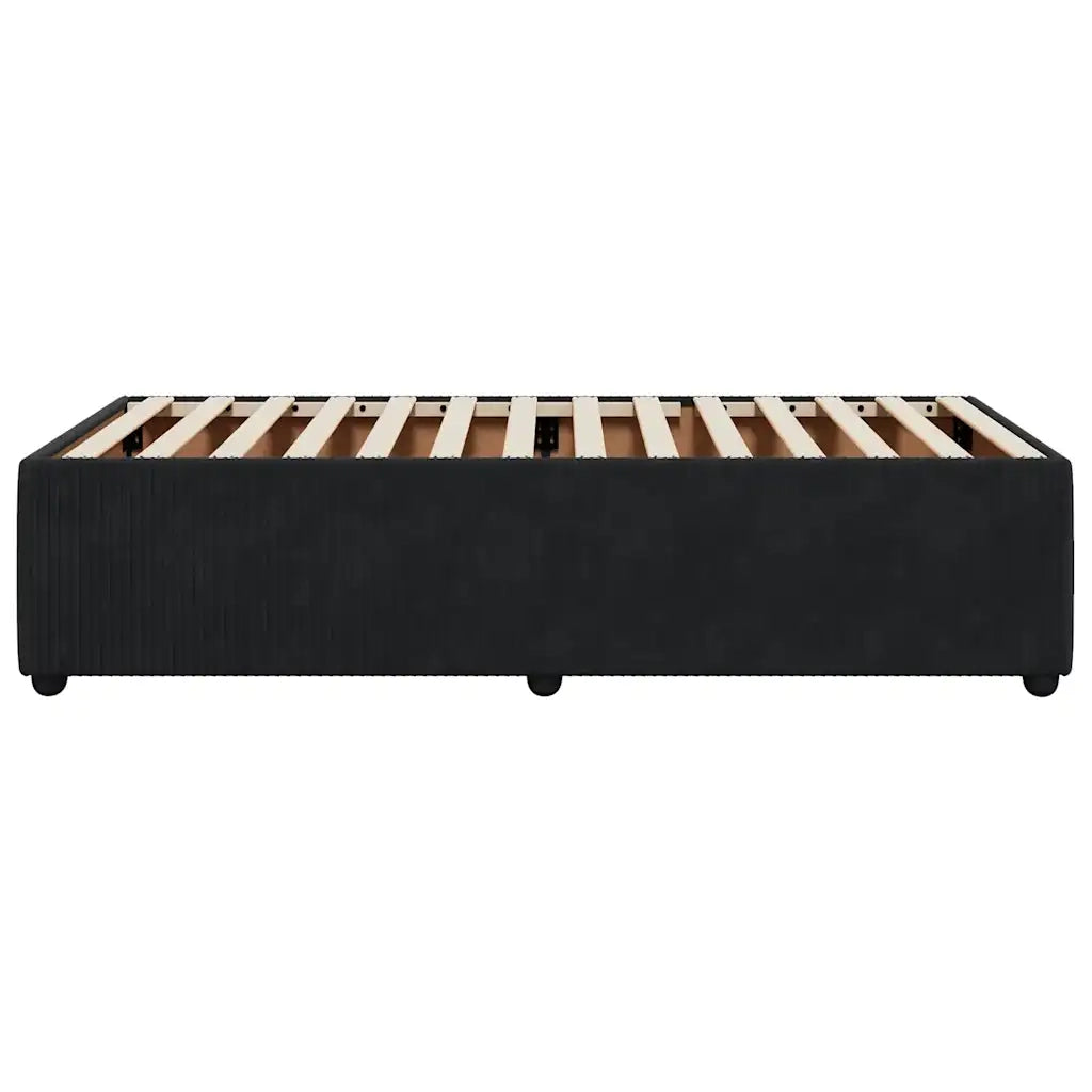 Giroletto Nero 80x200 cm in Velluto