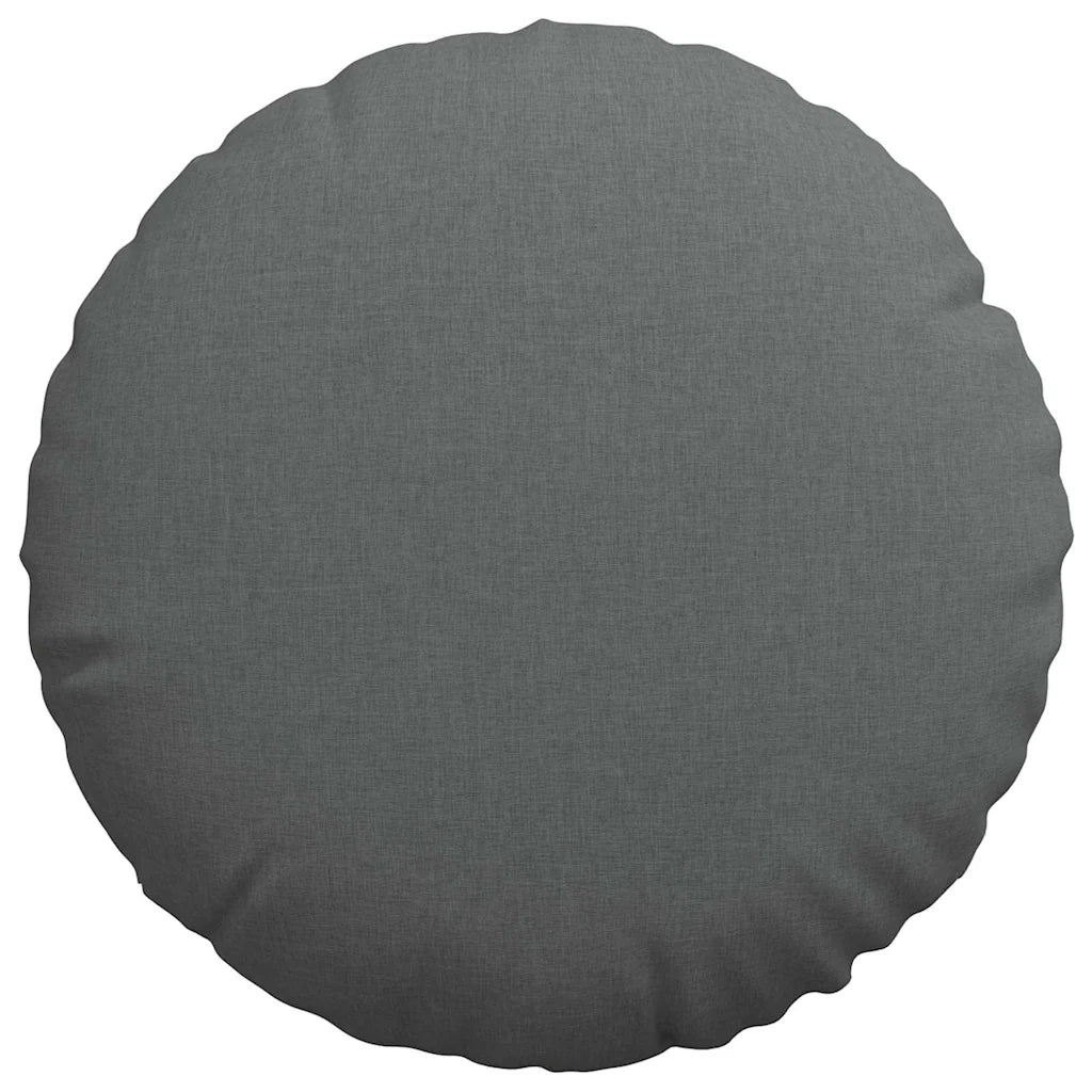 Cuscini per Seduta 2 pz | Cuscini per sedie Grigio scuro ?80 x 29 cm Tessuto