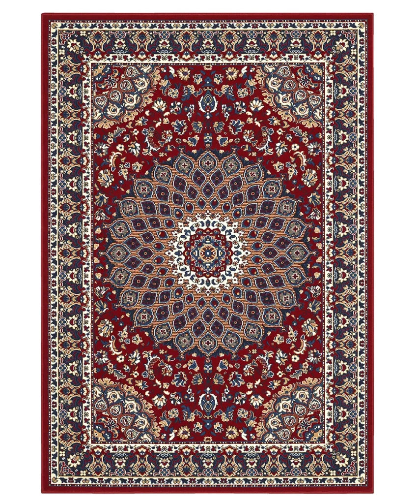 Tappeto ROYAL SHIRAZ 2082 ROSSO cm.160x230 arredo soggiorno salotto disegno moderno geometrico arredo casa