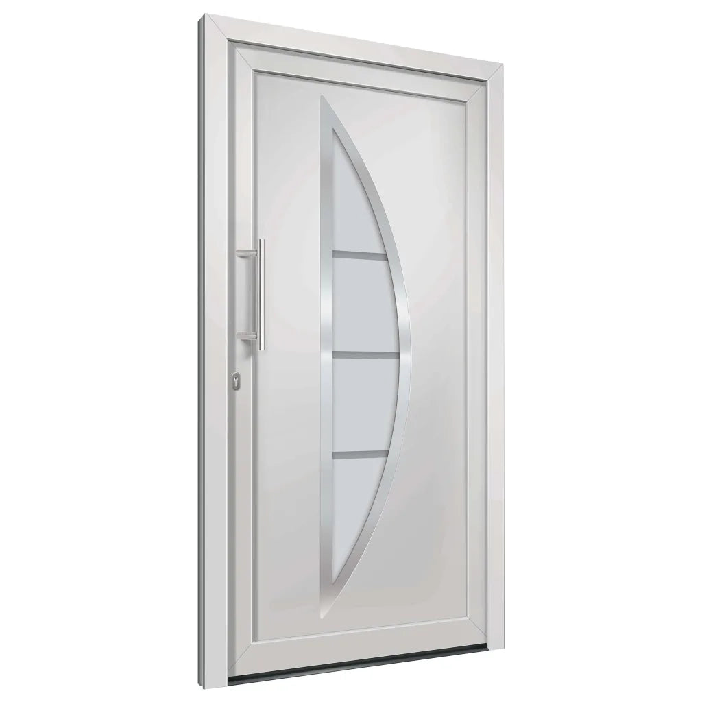Porta di Ingresso Bianca 98x208 cm 279202