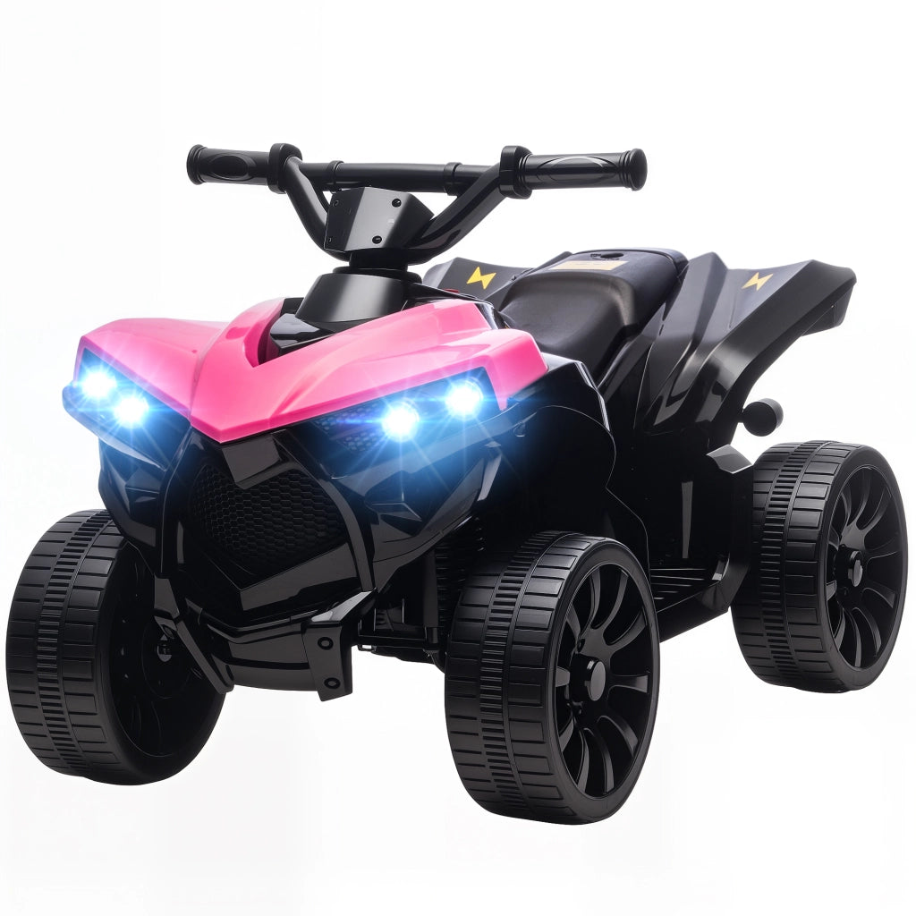 Quad Elettrico per Bambini 6V ¨C Xylo ¨C Rosa con LED e Musica