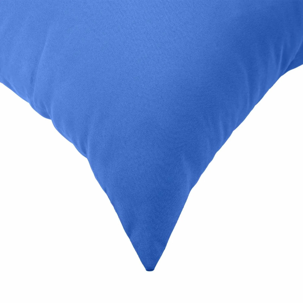 Federa 6 pcs HEERLEN Blu Reale 60 x 60 cm Poliestere 912688