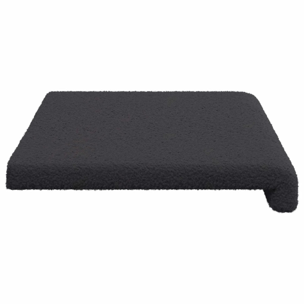 Cuscino per panchina Tessuto Sherpa Grigio Scuro 42043306