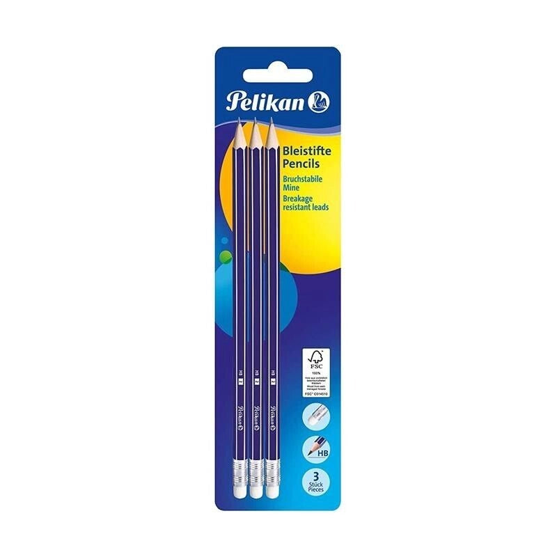 PELIKAN3 MATITE HB CON GOMMA
