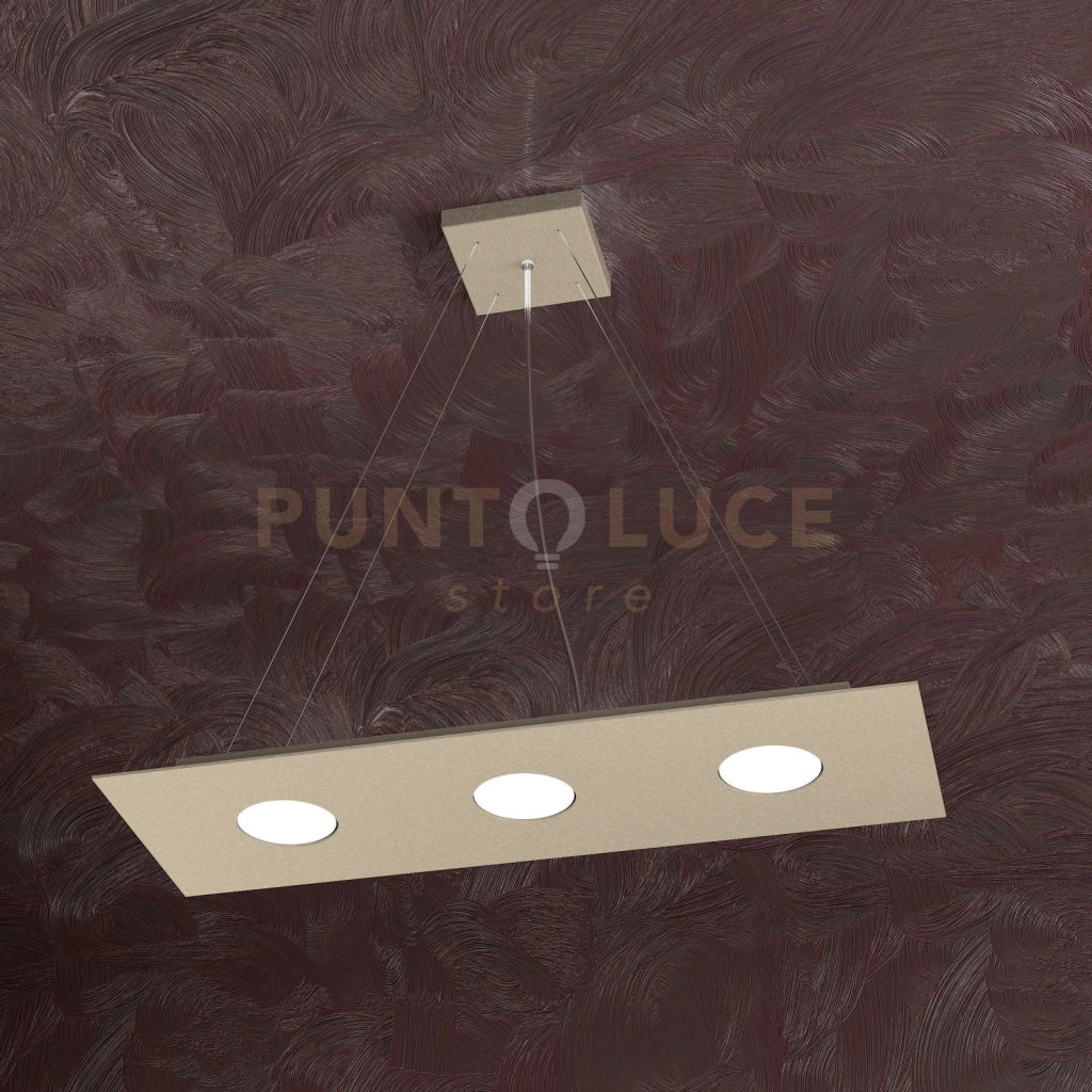 AREA SOSPENSIONE 3+2 LUCI BIEMISSIONE SABBIA 1127-S3 R+2-SA