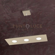 AREA SOSPENSIONE 3+2 LUCI BIEMISSIONE SABBIA 1127-S3 R+2-SA
