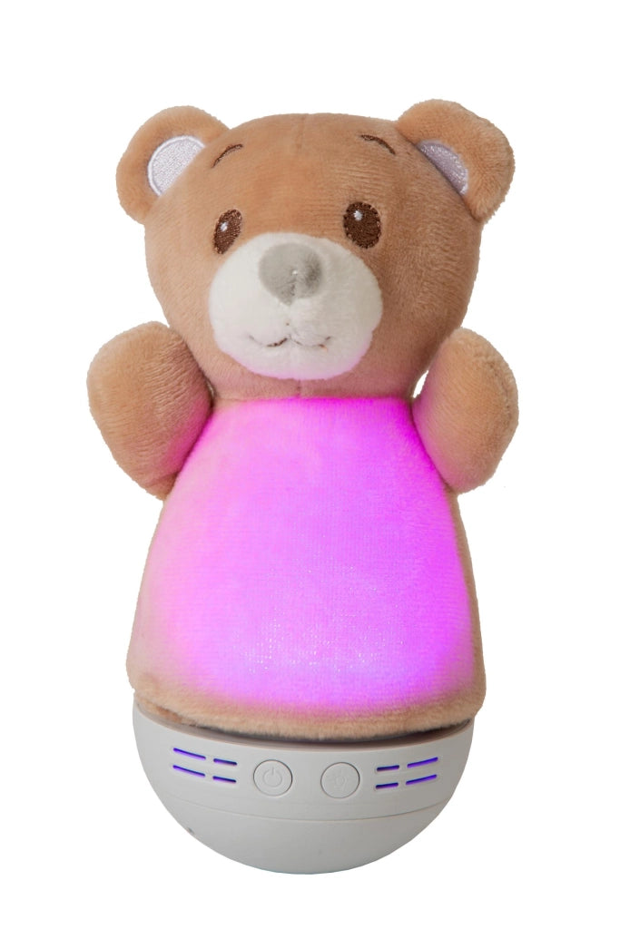 Lampada notturna bambini DOLLY orso marrone LED Lucide