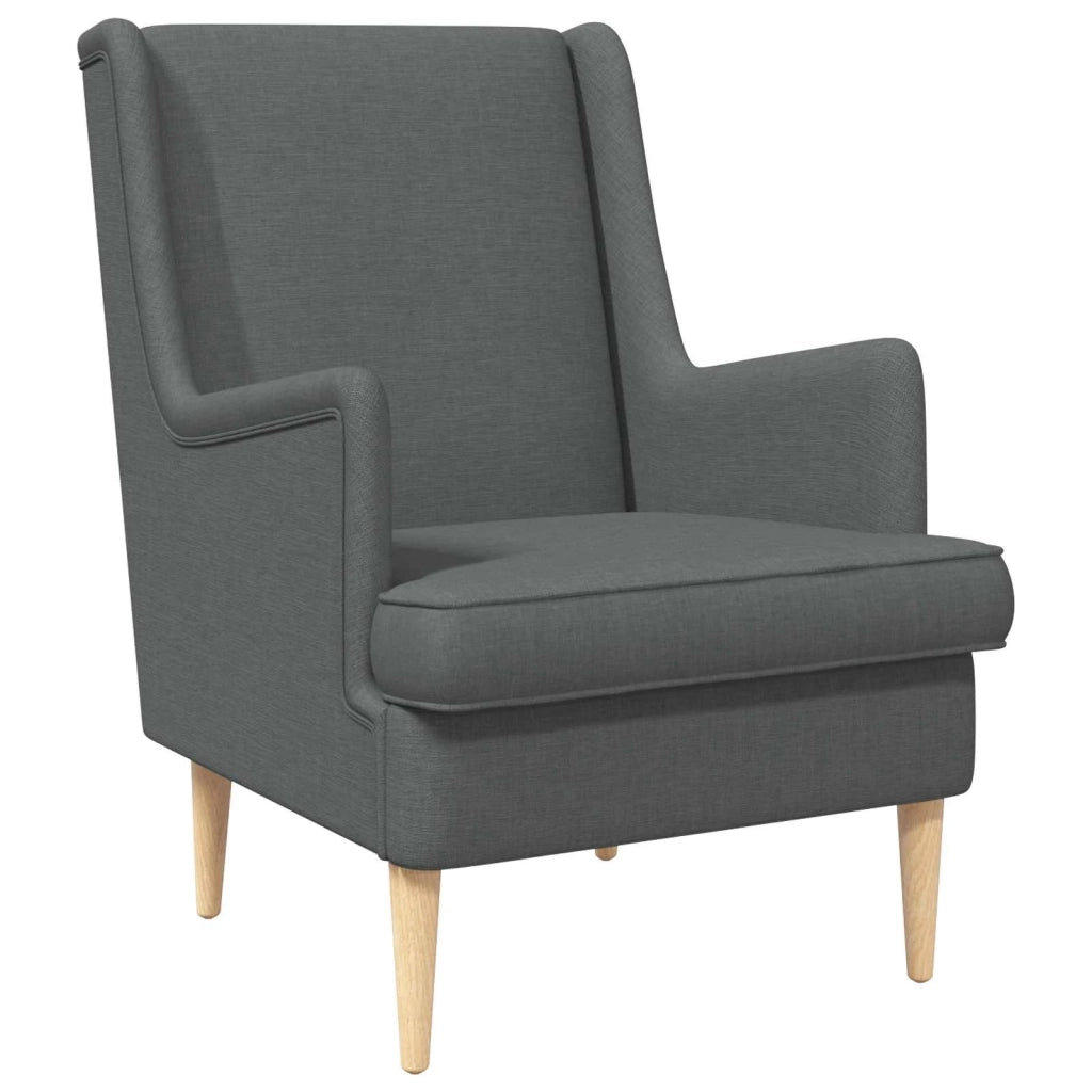 Poltrona | Sedia Relax Grigio Scuro Tessuto