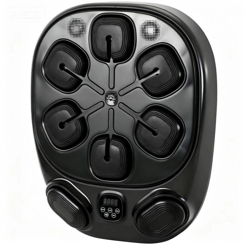Macchina da Boxe Elettronica LED ¨C zephmum ¨C Bluetooth, Guanti, 9 Velocit¨¤