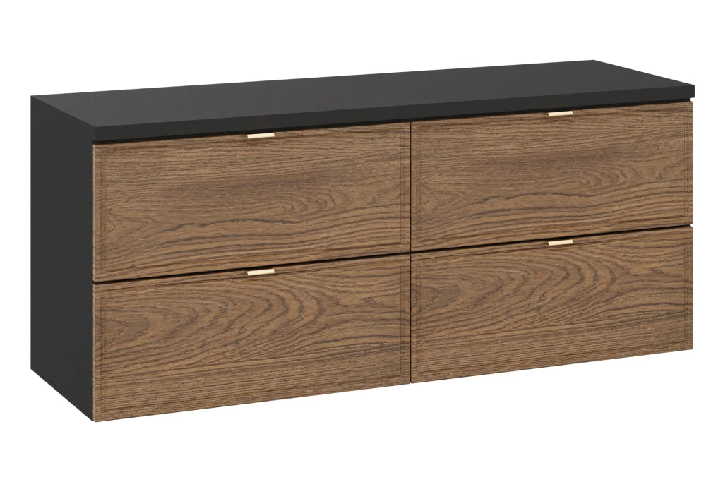 Set mobili bagno 120 cm con piano Talia Casella 120 cm