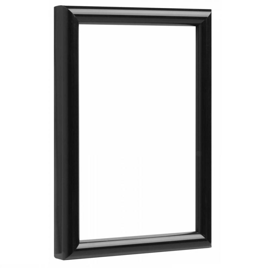 CORNICE IN PLASTICA NERA  21X29,7