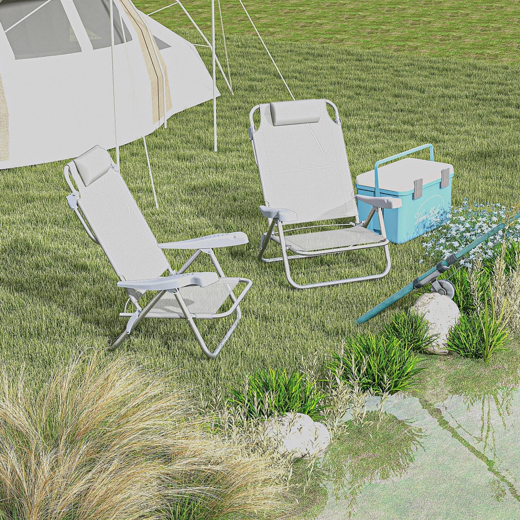 Sedia da giardino pieghevole ¨C zephmum ¨C nero