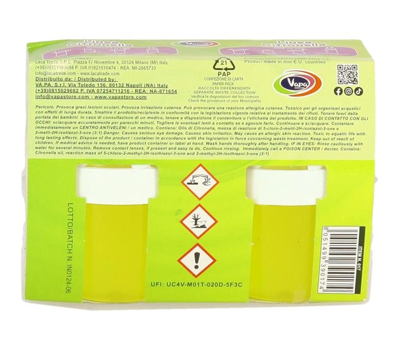 MAURY'S DEODORANTE GEL CITRONELLA BIPACCO