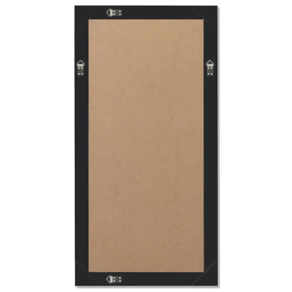 Specchio da Parete | Specchio decorativo Stile Barocco 100x50 cm Argento