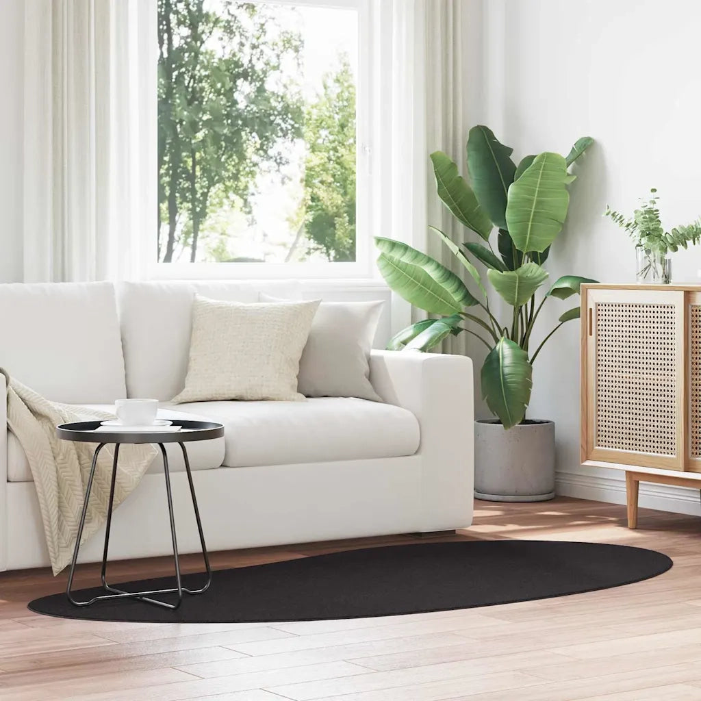 Tappeti per area | Tappeti a zone HUARTE Nero 100 x 200 cm Poliestere