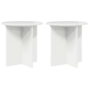 Supporto per piante 2 pcs Bianco Lucido 40 x 40 x 40 cm 899730