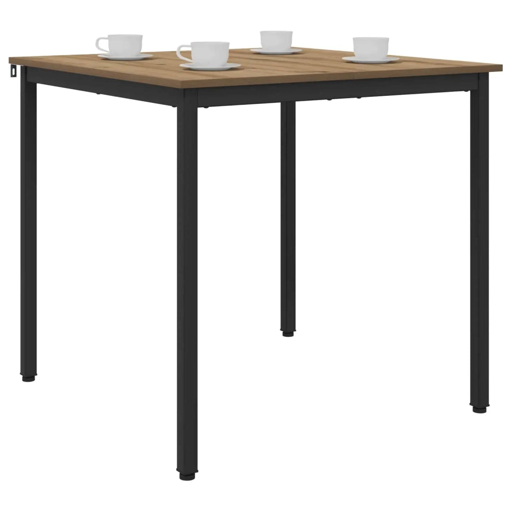 Tavoli da pranzo 80 x 80 x 75 cm Legno ingegnerizzato Quadrato 892631