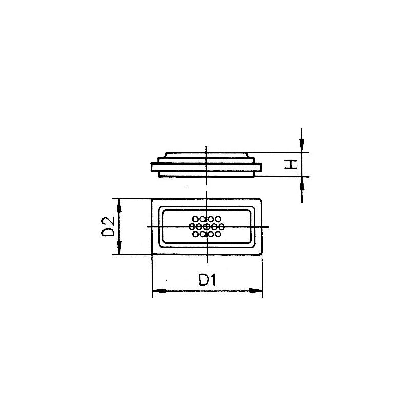 FILTRO ARIA VOLVO RIF.OR. 3818541