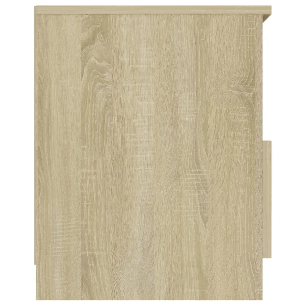 Set di 2 Comodini | Armadio da Notte | Mobiletto da notte Rovere Sonoma 40x40x50 cm in Legno Multistrato