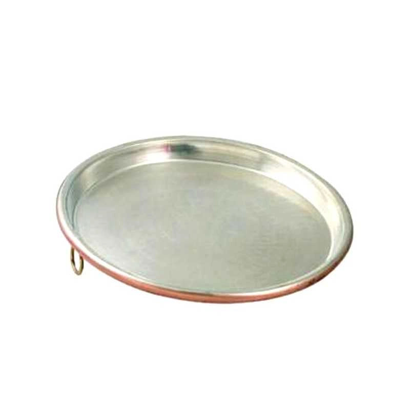 Teglia Rame Stagnato cm 30 h 2