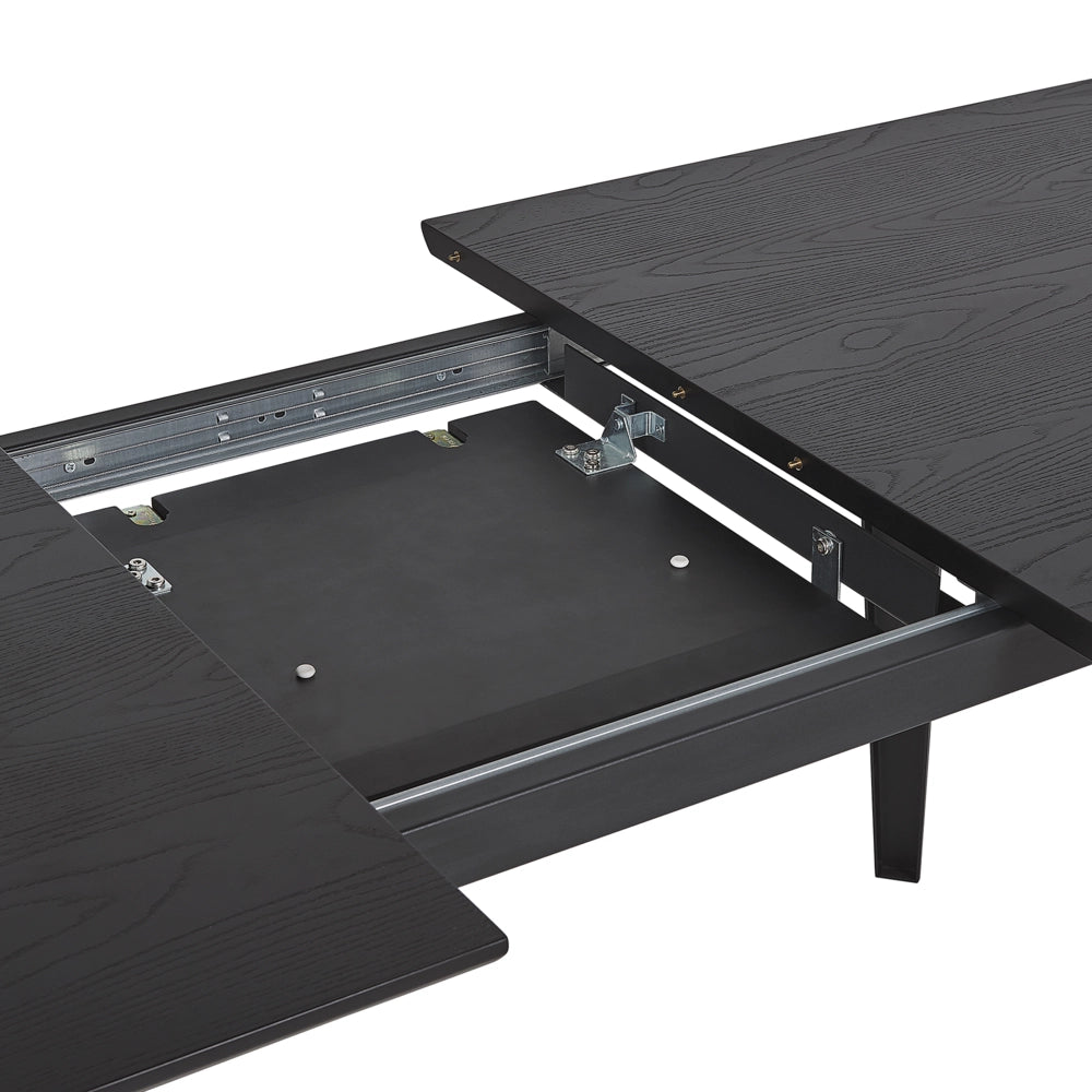 Tavolo allungabile da pranzo Nero 160/200 cm dal design moderno