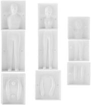 Set a forma di famiglia in 3D per fondant
