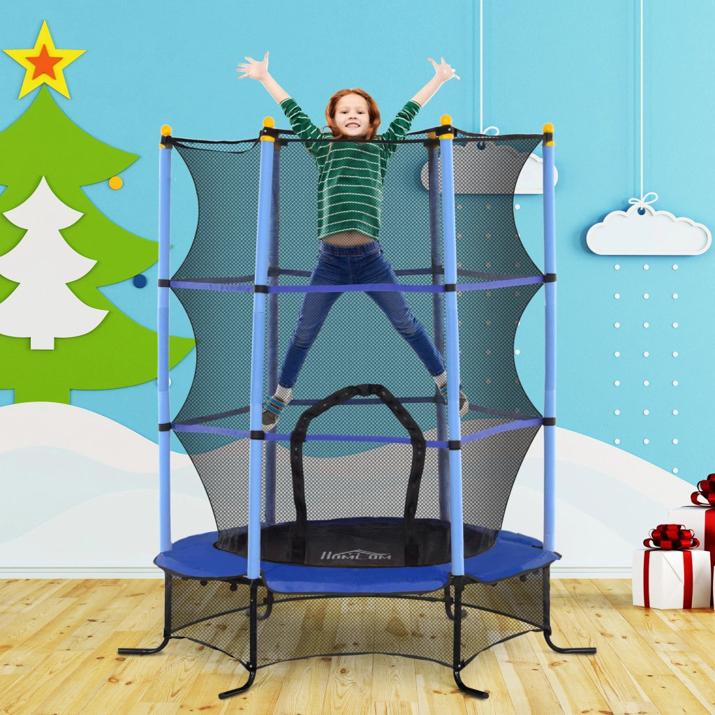 Trampolino Bambini ¨C Minimal ¨C Blu 163x190 cm