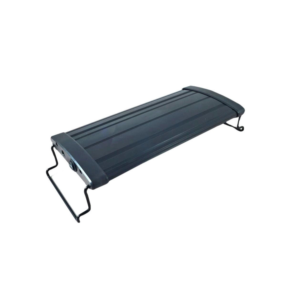 Trade Shop - Lampada Plafoniera A Led Per Acquari A Bordo Vasca Regolabile Luce Bianca + Blu -