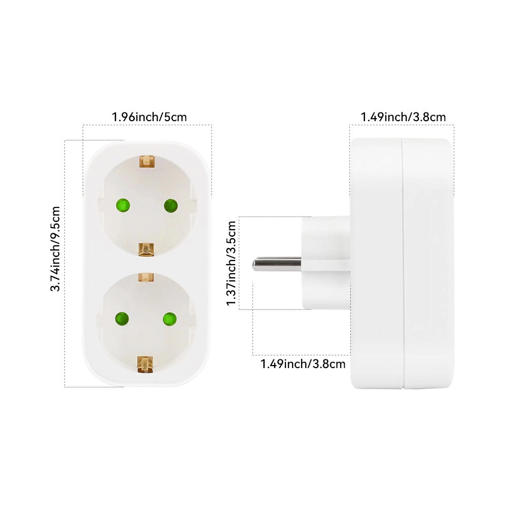 Spina Multipresa EU ¨C Minimal ¨C Bianco