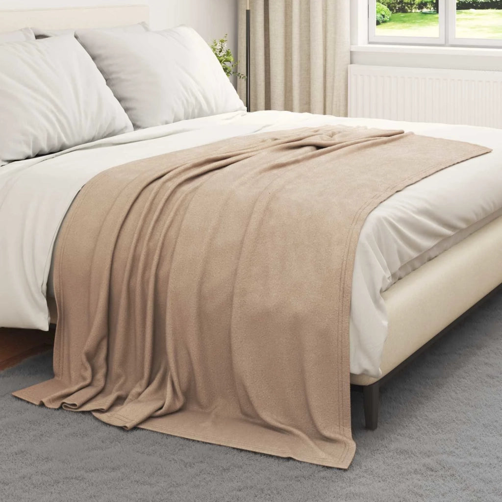 Coperte da Pile 24 pcs Cammello 200 x 150 cm Panno 42017090