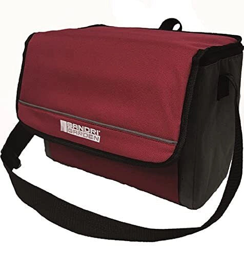 Sandrigarden 7850510 SG-10L Borsa Termica 10 L Mantiene il freddo fino a 20 h con tracolla regolabile e tasca frontale colore Nero