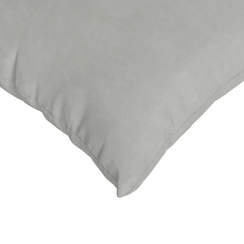 Cuscini da Divano 2 pcs Grigio chiaro 50 x 30 cm Tessuto 42013640