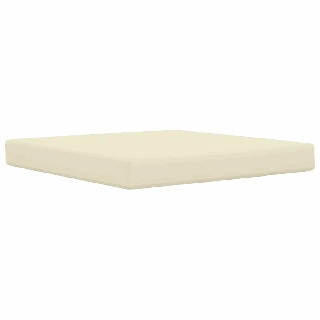 Cuscino per divano da esterno 3 pz | Cuscini per sedie Crema Poliestere