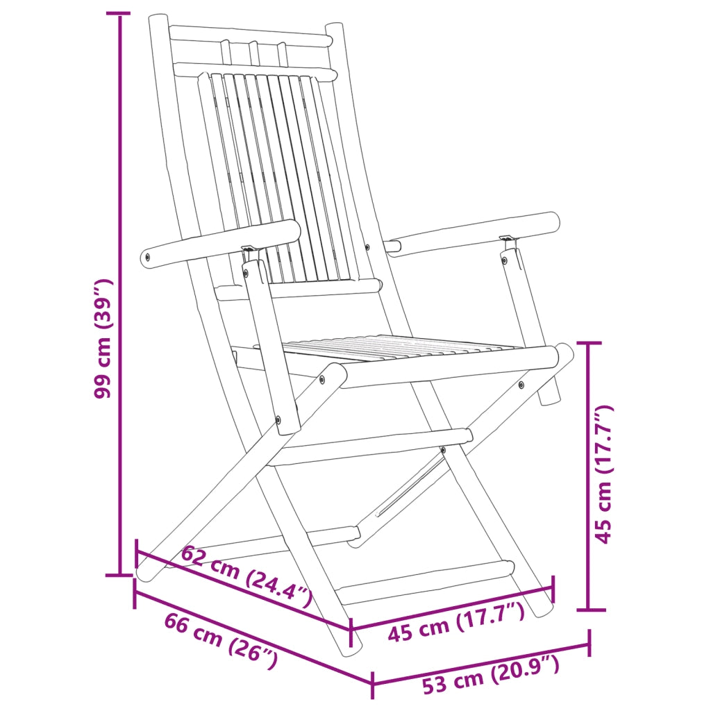 Set da Bistrò 3 pz in Bambù 3278523