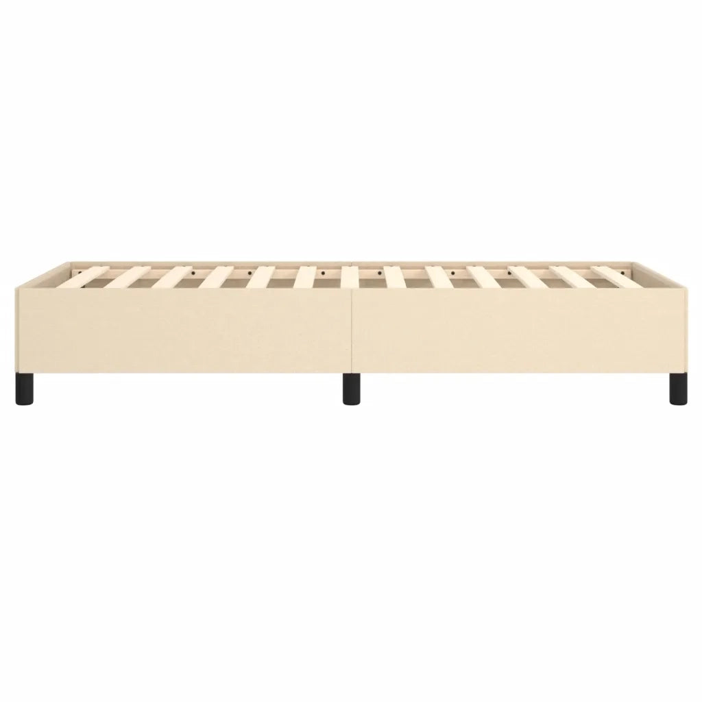 Giroletto senza Materasso Crema 90x190 cm in Tessuto 347031