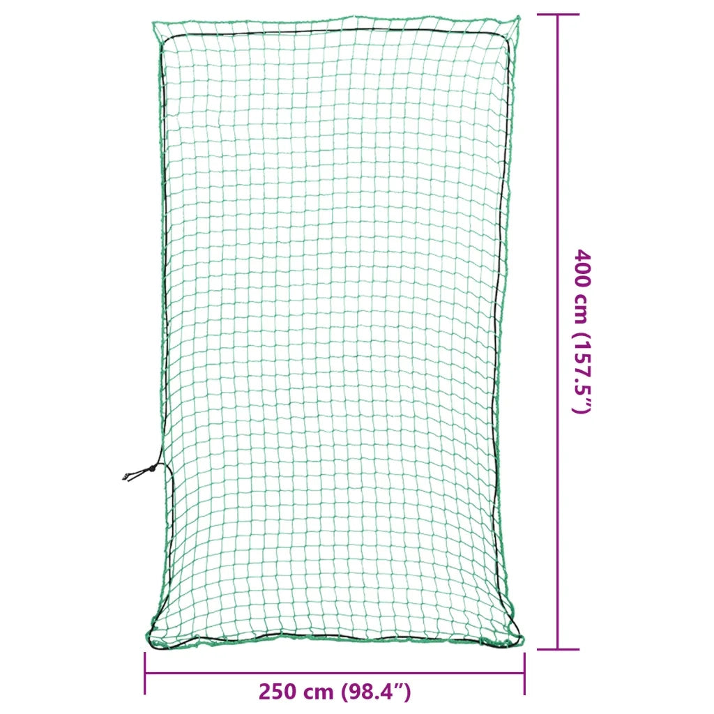 Rete per Rimorchio con Corda Elastica Verde 4x2,5 m in PP 4012240