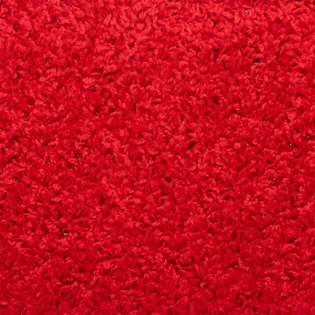 Tappetini per scale 20 pz 65x21x4 cm Rosso Bordo rettangolare 3365857