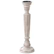 Candeliere decorativo in legno di mango marrone chiaro