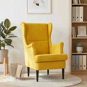 Poltrona Giallo Velluto 42029869