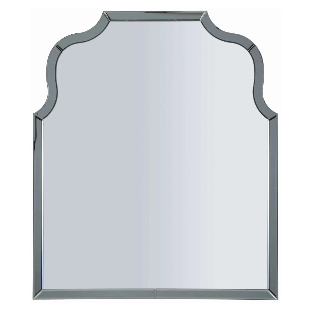 Dabaka, Specchio Cornice Sagomata, 85x100h cm Argento
