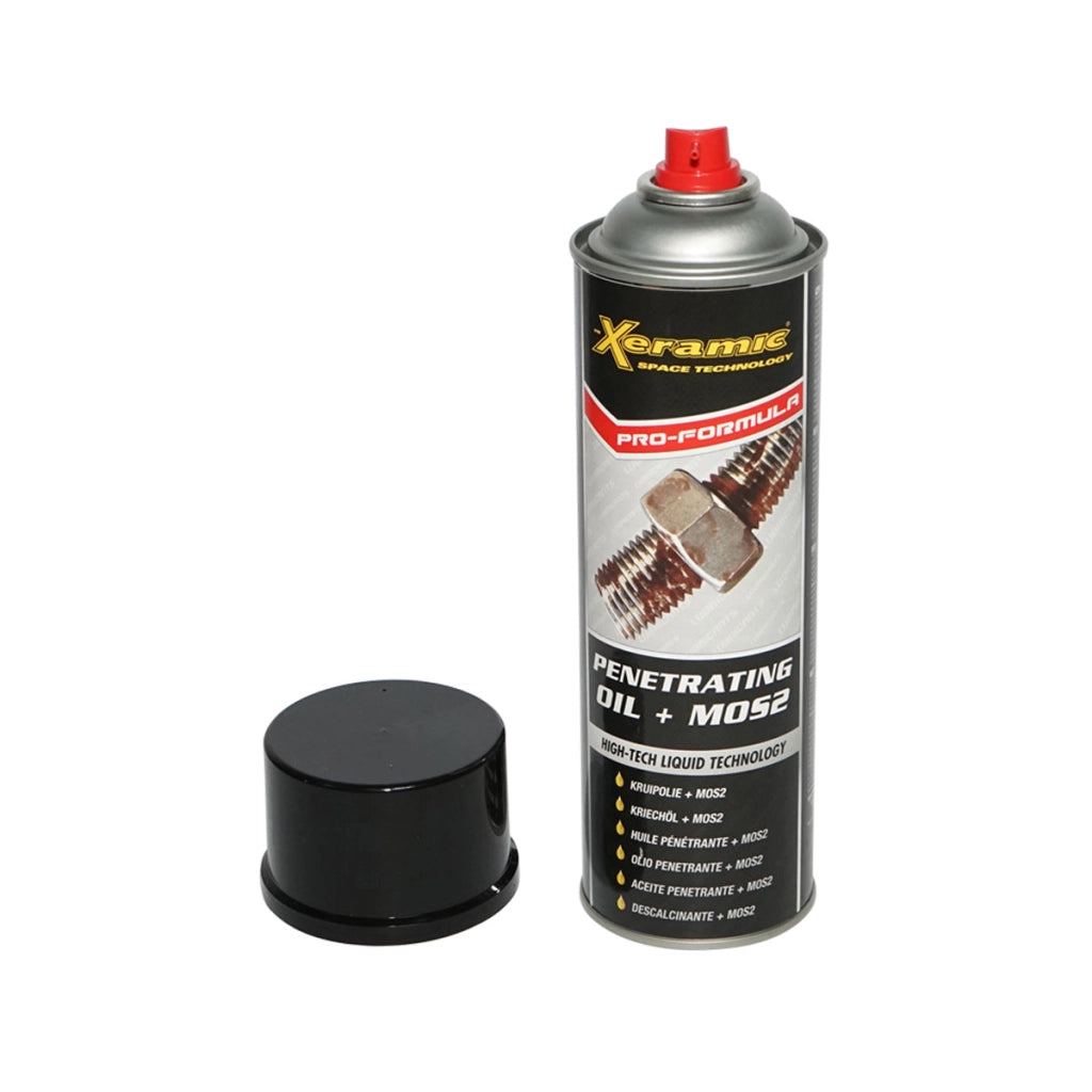 Olio spray con MoS2 per pulizia e lubrificazione Xeramic da 500ml