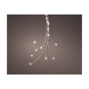 Micro Led luce fissa argento/bianco caldo 80cm 60L a batteria